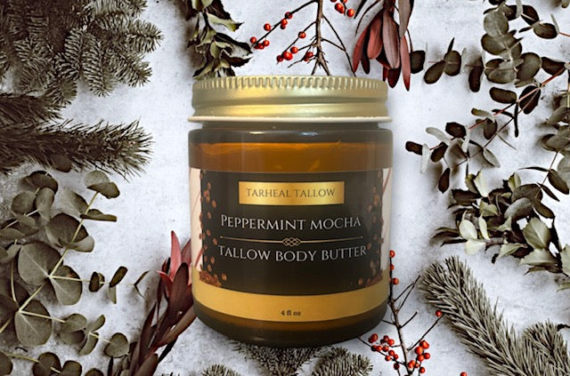 Peppermint Mocha Tallow Body Butter